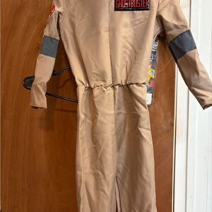 Ghostbuster Kids Costume size 4 - 6 NWT Tan